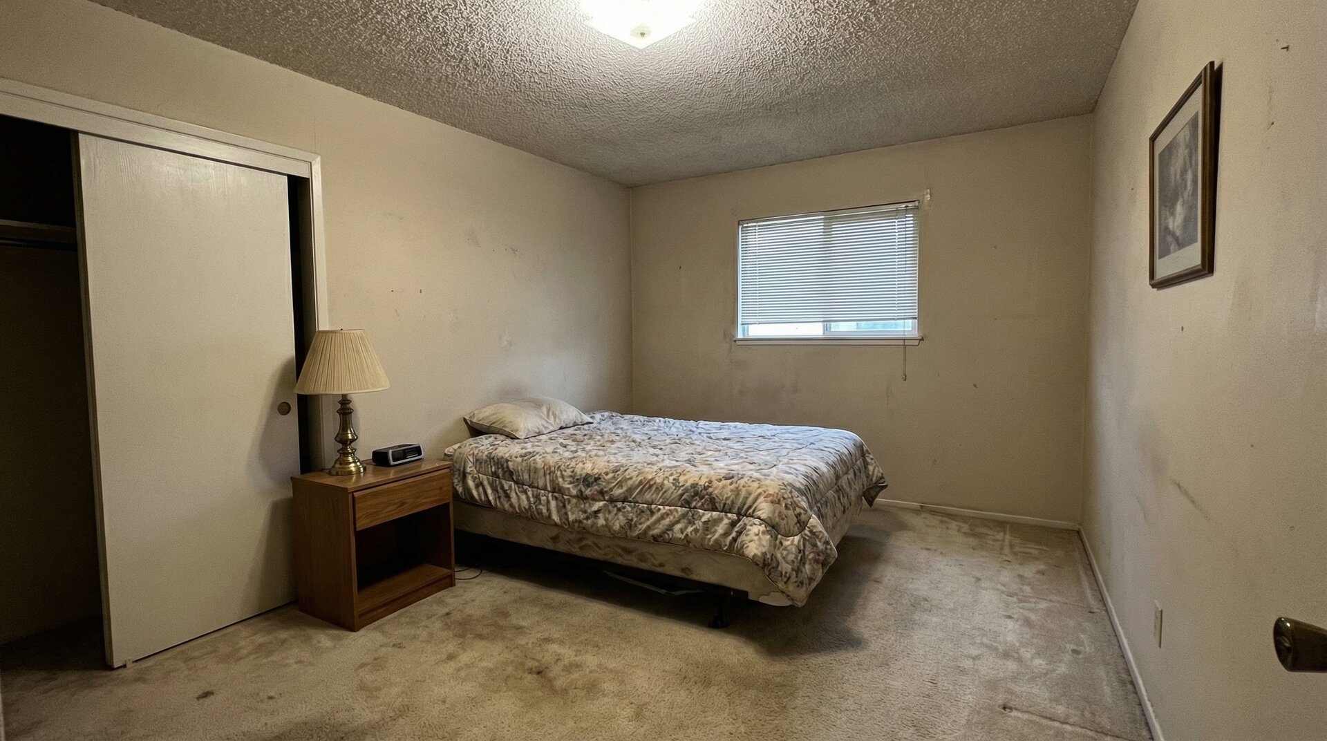 Cozy Bedroom Makeover - Before